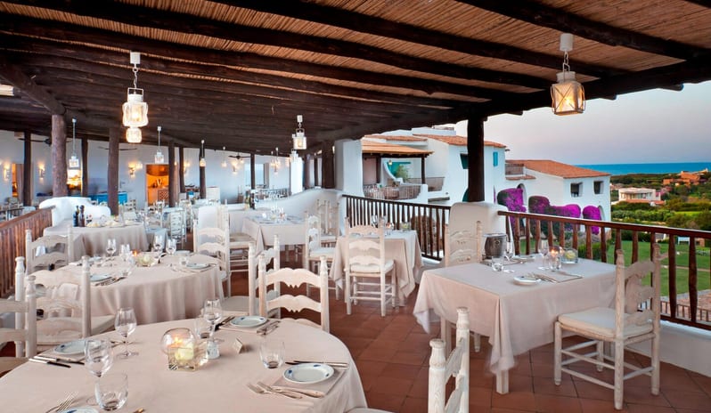 HOTEL ROMAZZINO - RESTAURANT  TERRACE